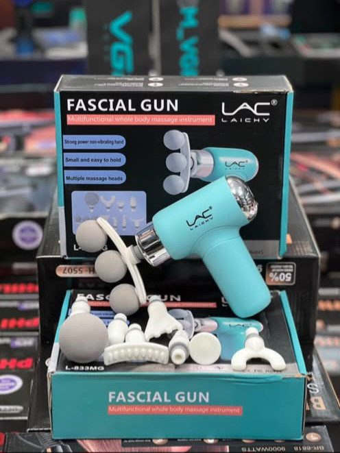 ماساژور تفنگی چندکاره لایچی مدل Fascial Gun با سریهای متنوع