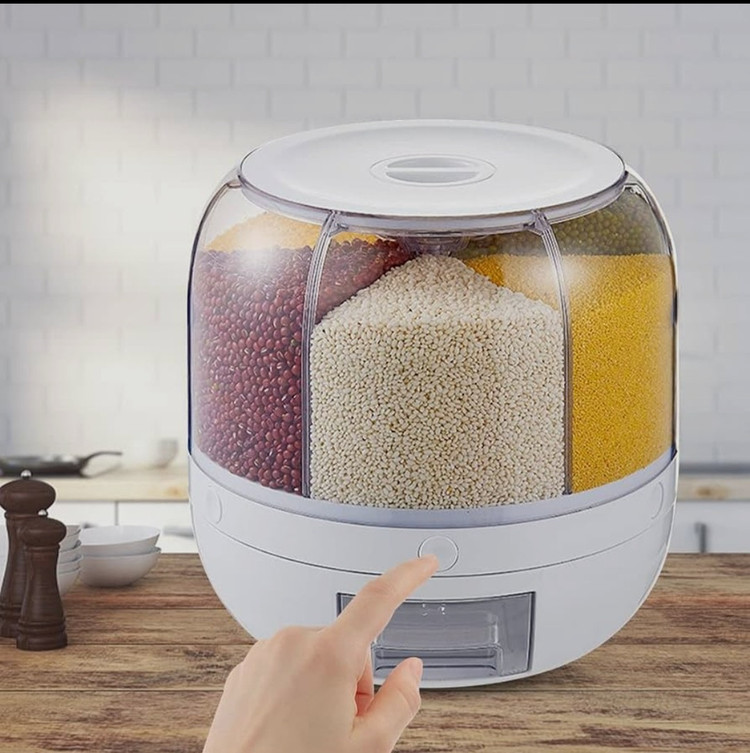 جا حبوبات گرد چرخشی