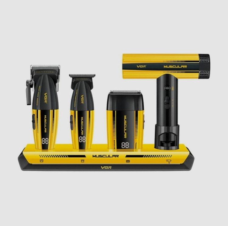ست حرفهای اصلاح و پیرایش VGR مدل V-285S4 Muscular