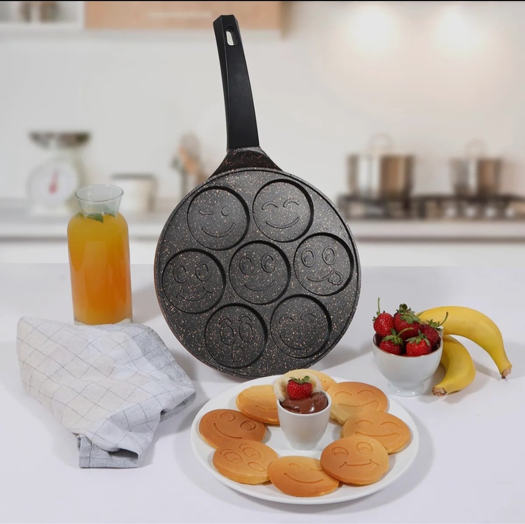 تابه پنکیک گرانیتی طرح ایموجی